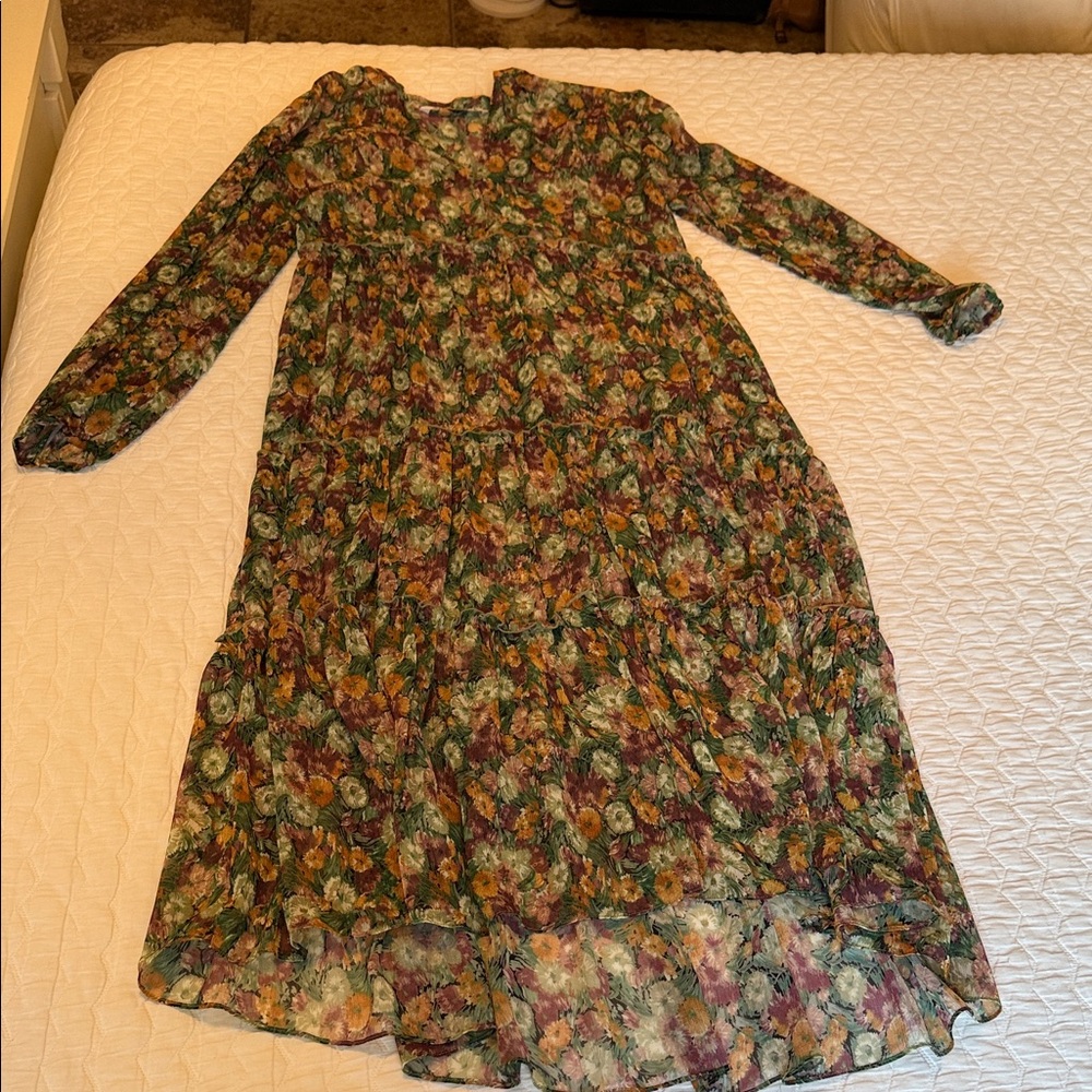 Zara Multicolor Floral Blouse